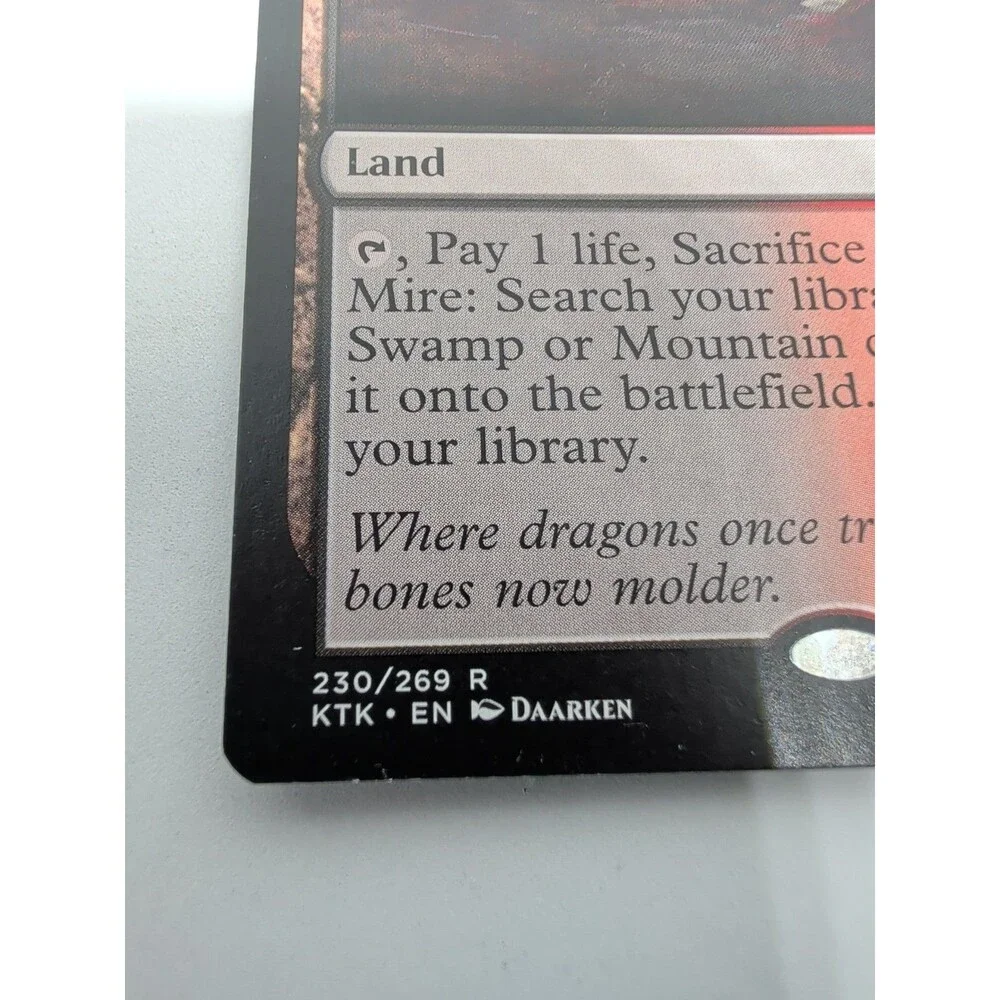 Bloodstained Mire Khans of Tarkir (KTK) set2014 Magic: The Gathering Trading